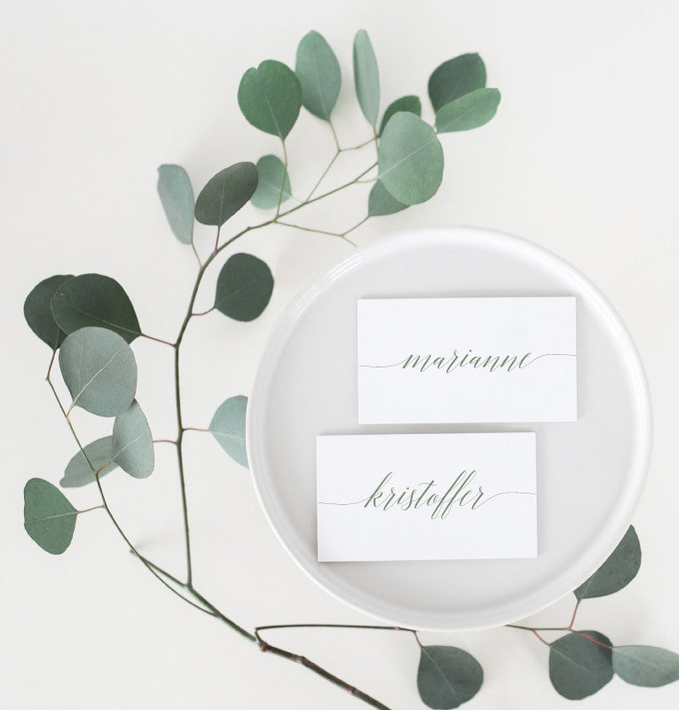 Table Cards - Memories