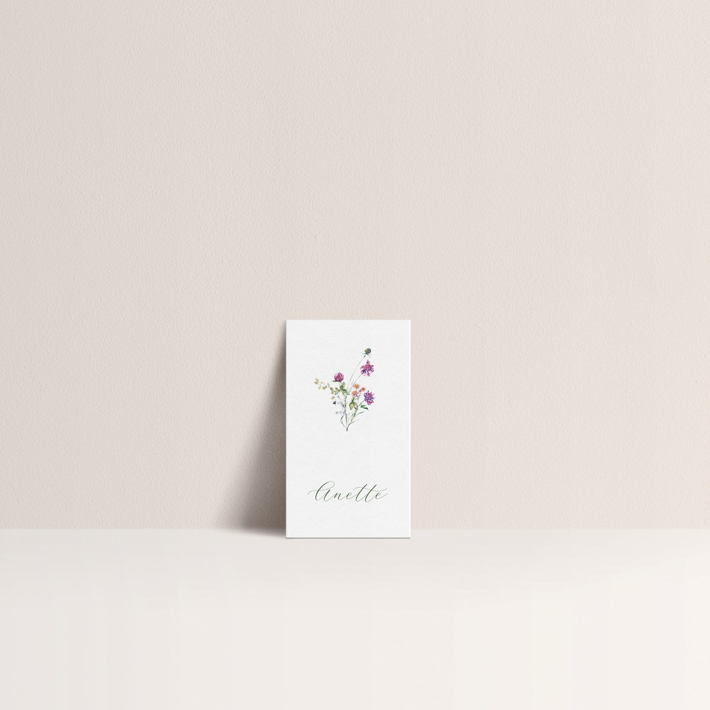 Table card - Irene
