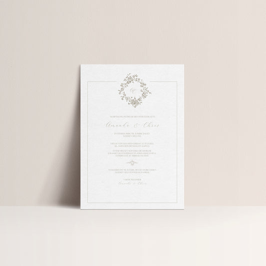 Wedding Invitations - Midsummer