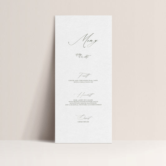 Menu - Midsummer