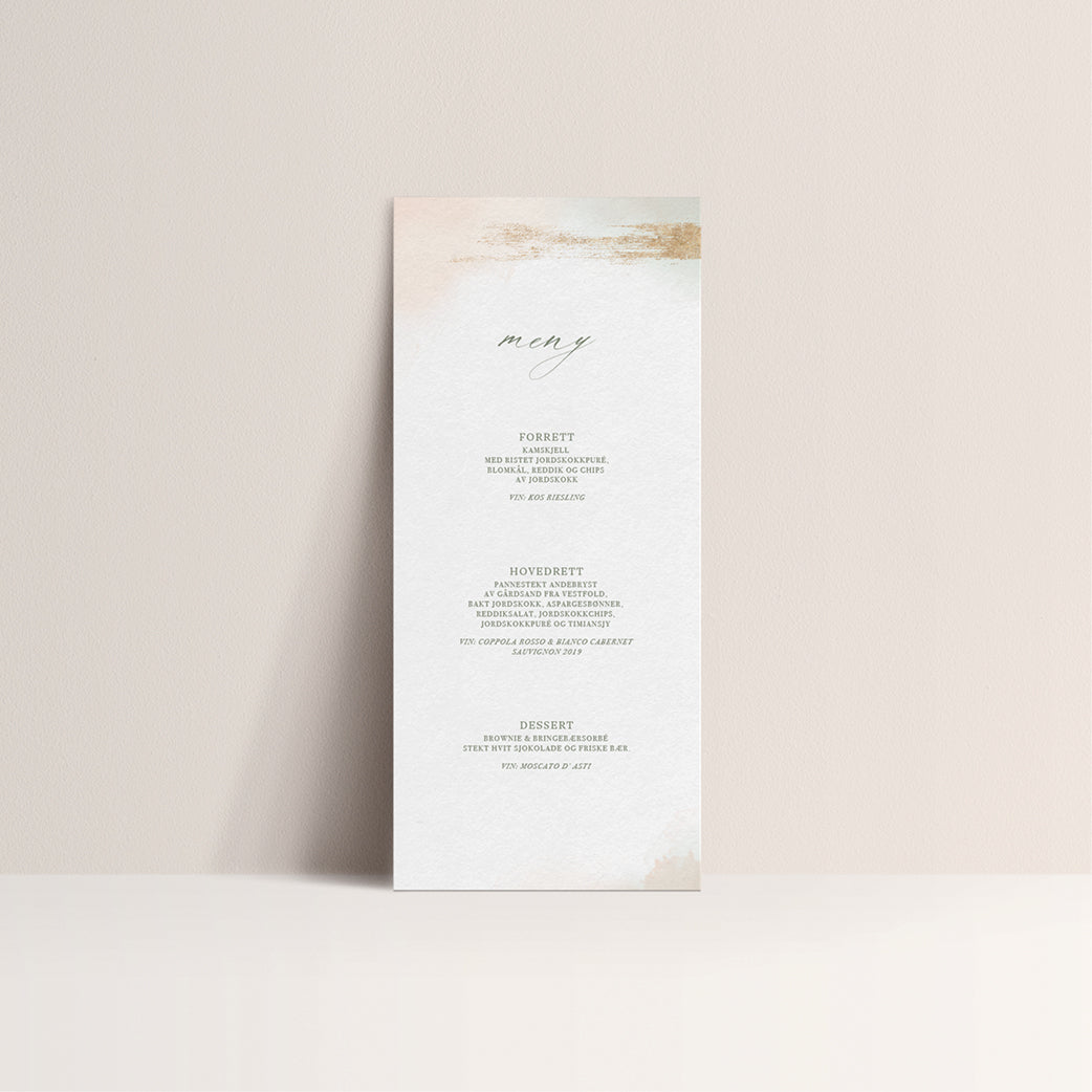 Menu - Midsummer