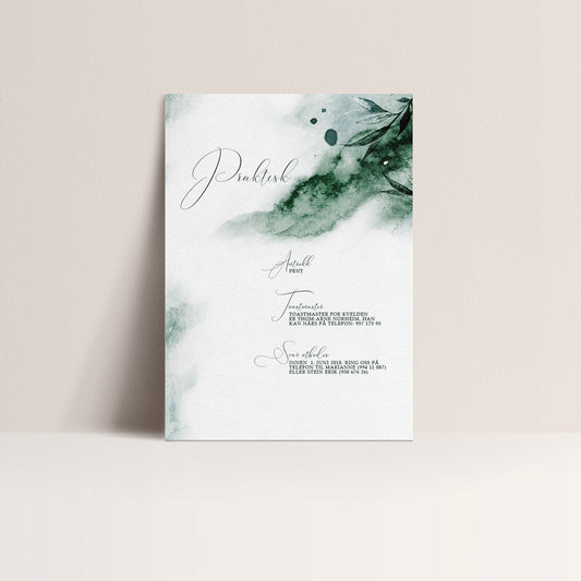Info card, large - Melody