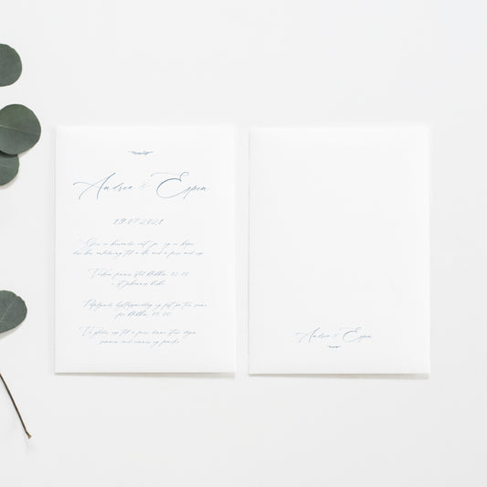 Wedding Invitations - Boheme