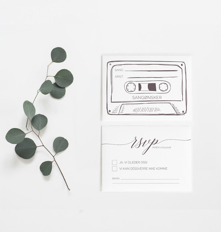 RSVP Cards - Memories