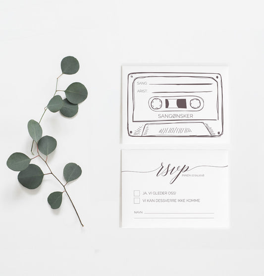 RSVP Cards - Memories